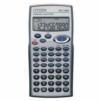 Калькулятор настольный Citizen ECC-210, 8 разрядов