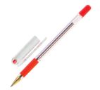 Ручка шар.красная "MC/Gold" 0,5мм на масл. основе