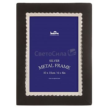 Ф/рамка 10х15 "Metal frames Corfe Black"