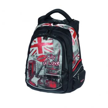 Рюкзак"Walker Fun Sity of Love" 31х45х21см черн.