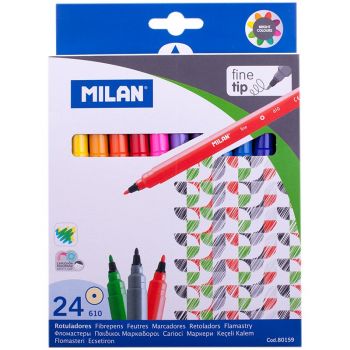 Фломастеры 24цв."Milan 610"