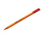 Ручка капиллярная "Berlingo Rapido" красная, 0,4мм,трёхгранная