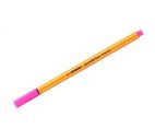 Ручка капиллярная розовая неон "Stabilo.Point "