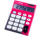 Калькулятор "Milan" розовый, 10 разр., двойн.питание