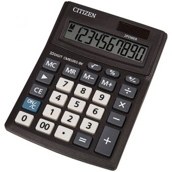 Калькулятор "Citizen Business Line CMB1001-BK" 10разр., дв..питание