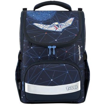 Ранец "Tiger Family.Путешествие в космосе" 36х31х23см, анатом. спинка, ткань