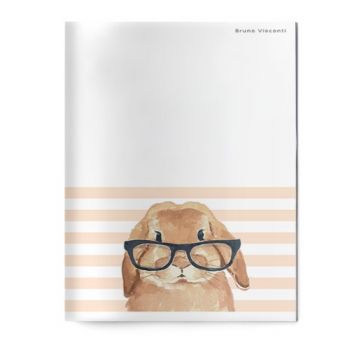 Тетрадь 40л. клетка "Be Bunny Boy"
