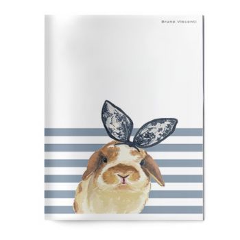 Тетрадь 40л. клетка "Be Bunny Girl"