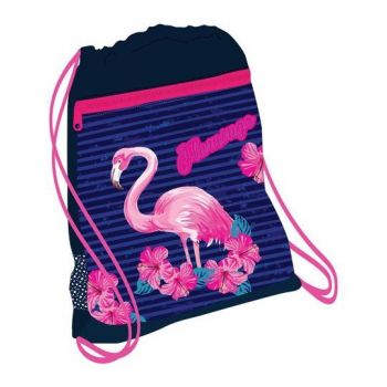 Мешок-рюкзак д/обуви "Flamingo" 35х43см