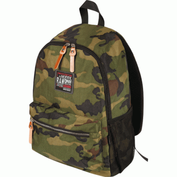 Рюкзак подростковый "DeVente. Camouflage" 40х29х13см, текстиль, черный с тёмно-зелёным