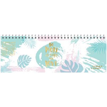 Планинг недатированный 305х105мм 56л. "Цветы. Tropical flora"