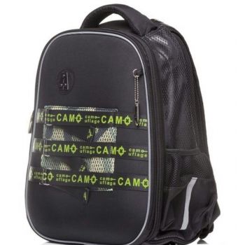 Рюкзак "Ergonomic Light. Camouflage" 38х29х15см 2 отд., 2+1 потайн. карман, EVA матер.светоотр.