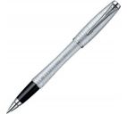 Ручка роллер "Parker Urban Premium" Vacumatic Silver-Blue Pearl чёрная