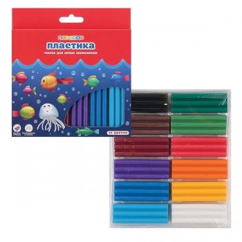 Пластика "Чудо-Цветик" 12цв.240г