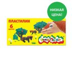 Пластилин 6цв. 90г "Каляка-Маляка" 3+