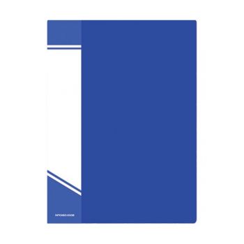 Папка с 100 вкладышами синяя "inFormat" 800мкм