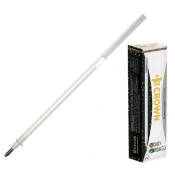 Стержень гелевый белый "Crown" пастель