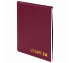 Телефонная книжка А5 80л. с вырубкой "Staff"