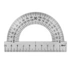 Транспортир 180град. 100мм металлический