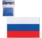 Флаг РФ 70*105см, пакет с европодвесом