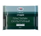 Пластилин скульптурный оливковый мягкий 0,5кг