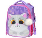 Ранец "Expert. Cute cat" 37х28х16см 2 отд., 2 кармана, анатомич. спинка Berlingo