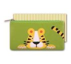 Пенал школьный б/наполнения"Тигр" 20х10см