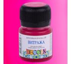 Акрил для витража. Розовый 20мл "Decola"