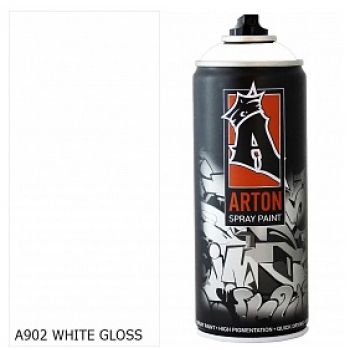 Краска-спрей "Arton" White Gloss 520мл