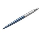 Ручка шар. "Parker Jotter" хром, голубой металлик