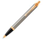 Ручка шар."Parker IM Brushed Metal GT" синяя, 1мм