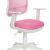 Кресло CH-W797/PK/TW-13A розовое белый пластик