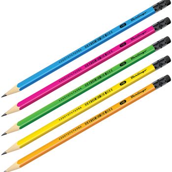 фото: набор простых карандашей