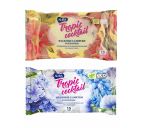 Салфетки влажные Aura Tropic coctail 15шт. в ассорт.