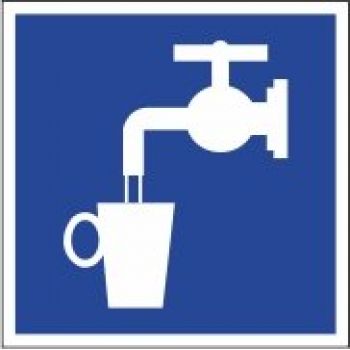 Знак "Питьевая вода" 200х200мм
