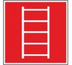 Знак "Пожарная лестница" 200х200мм
