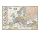 Карта "Политическая карта Европы" 1:5,3млн.,ретро стиль