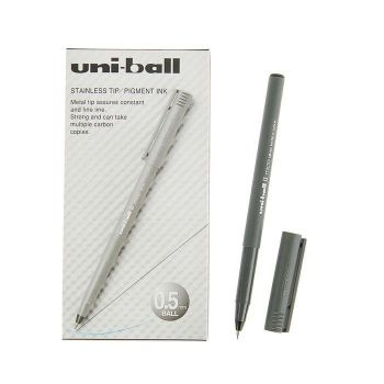 Роллер черный "Uni-Ball Micro" UB-104 0,5мм