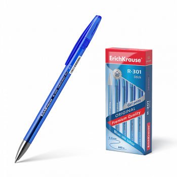 Ручка гелевая синяя "EK.R-301" Original 0.5
