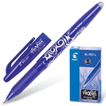 Ручка гелевая синяя "Pilot.Frixion" 0,7мм/0,35мм