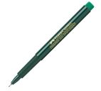 Ручка капиллярная зеленая"Finepen 1511" 0,4мм