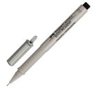 Ручка капиллярная (линер) чёрная "Ecco Pigment" 0,7мм