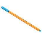 Ручка капиллярная голубая "Stabilo".