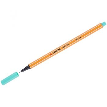 Ручка капиллярная зелёный лёд "Stabilo"