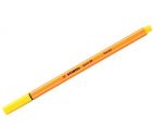 Ручка капиллярная лимонно-жёлтая "Stabilo"