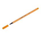 Ручка капиллярная оранжевая "Stabilo.Point"