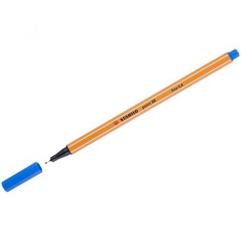 Ручка капиллярная светло-синяя "Stabilo.Point"