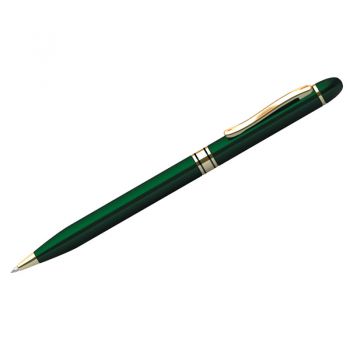 Ручка шар. "Berlingo Golden Premium" 0,7мм зелёный корпус