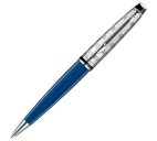 Ручка шар. "Waterman Expert DeLuxe" никеле-палладиевое покрытие, синий лак