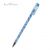 Ручка шар.синяя "HappyWrite.Васильки" 0,5мм